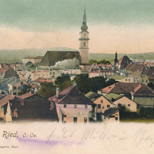 AK aus Ried Oberösterreich Ansichtskarte (16534)