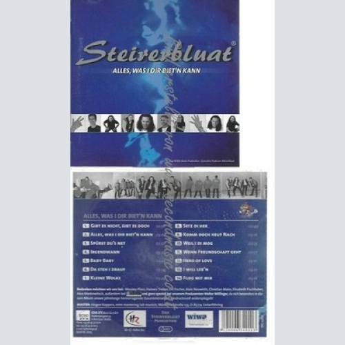 CD--STEIRERBLUAT--ALLES,WAS I DIR BIET'N KANN