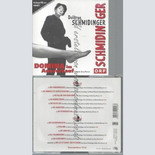 CD--SCHMIDINGER,DOLORES UND DOLORES--DOMINA IM AUSVERKAUF | DOPPEL-CD