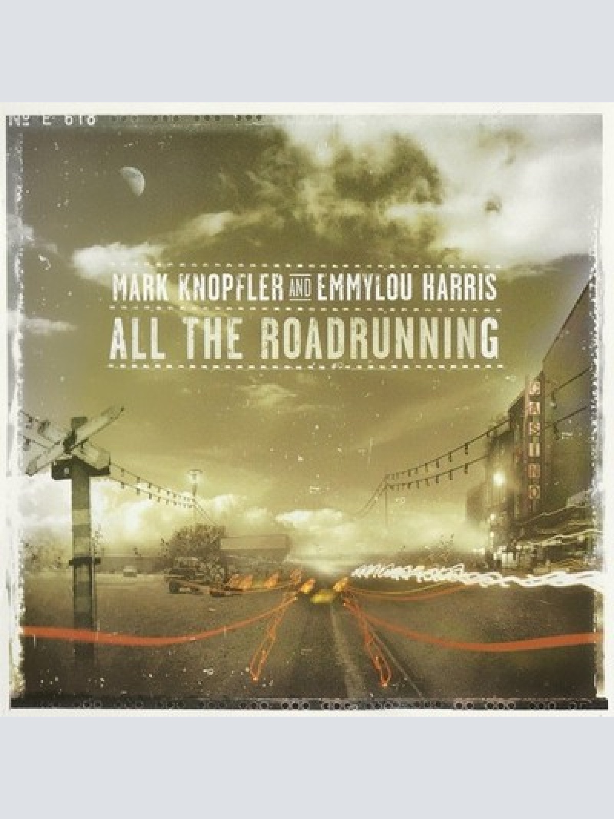 CD, Album Mark Knopfler And Emmylou Harris - All The Roadrunning
