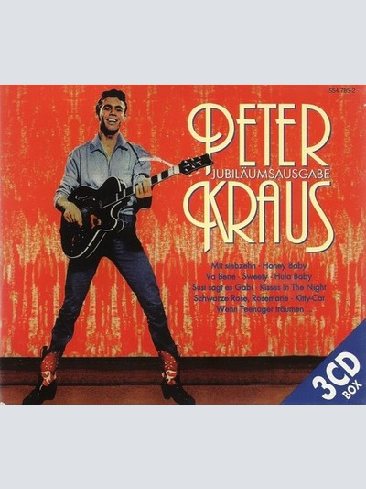 3xCD, Comp + Box Peter Kraus - Jubiläumsausgabe