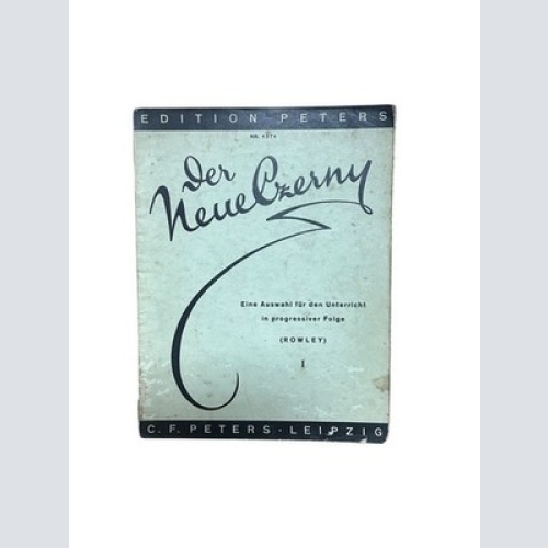 Der neue Czerny 1: Eine Auswahl für den Unterricht in progressiver Folge (Klavie