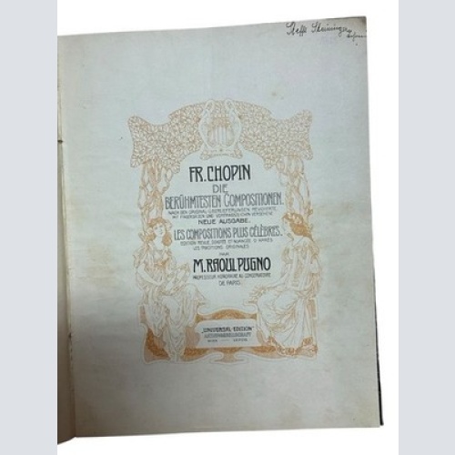 Die berühmtesten Compositionen Chopin, Fr.: