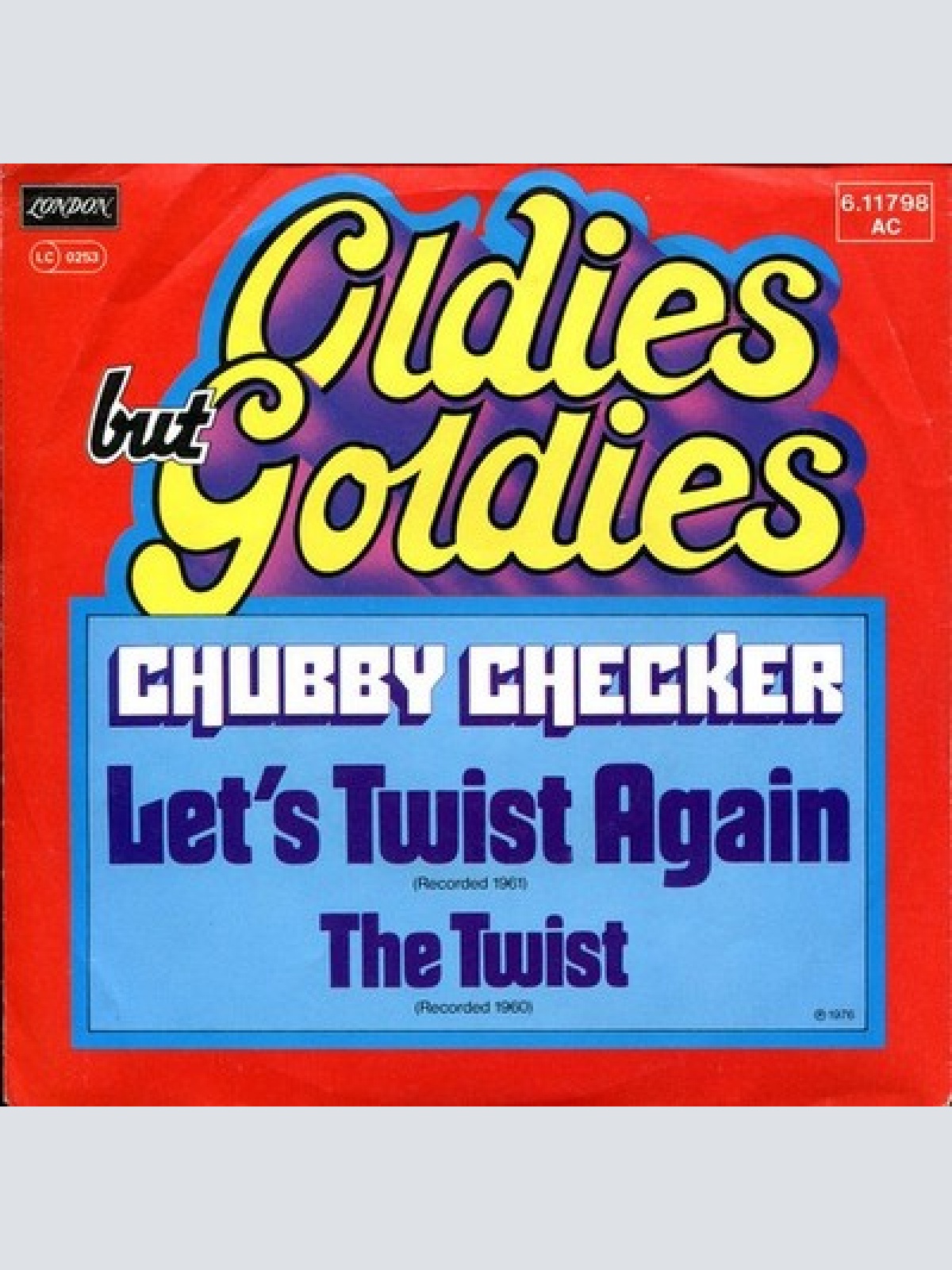 7", Single Chubby Checker - Let's Twist Again / The Twist