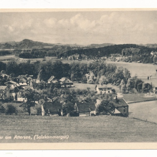 AK aus Kammer am Attersee Oberösterreich Ansichtskarte (16690)