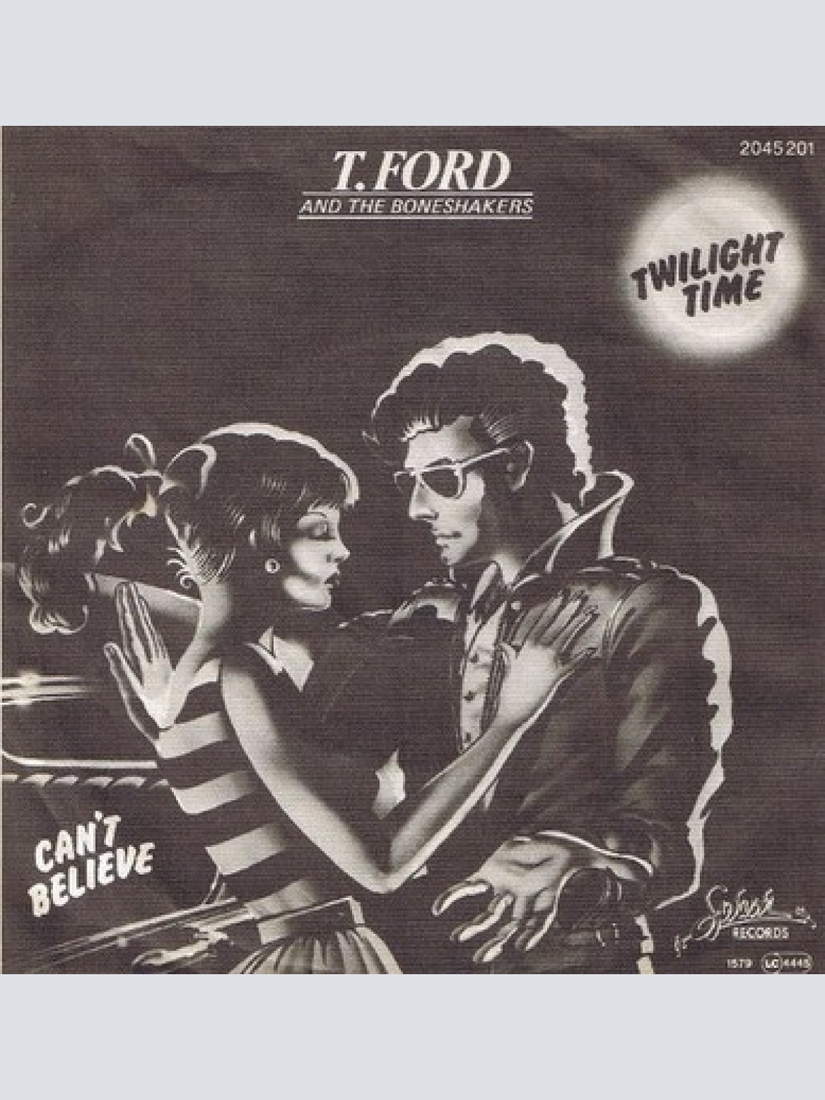 7", Single T. Ford And The Boneshakers* - Twilight Time