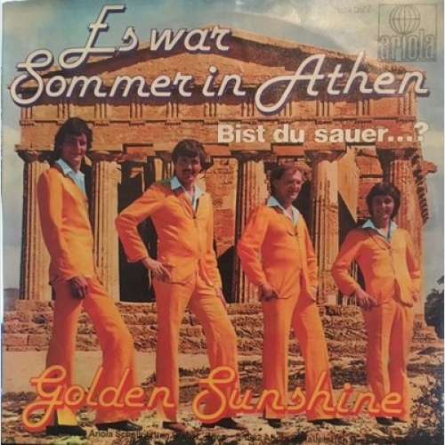 7", Single Golden Sunshine - Es War Sommer In Athen