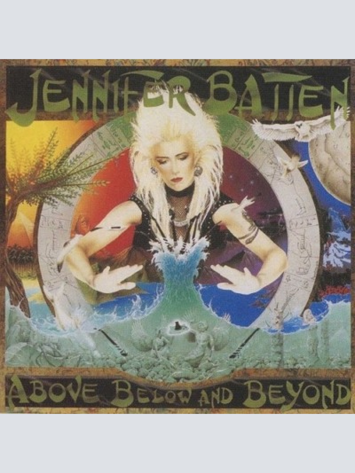 CD, Album Jennifer Batten - Above Below And Beyond