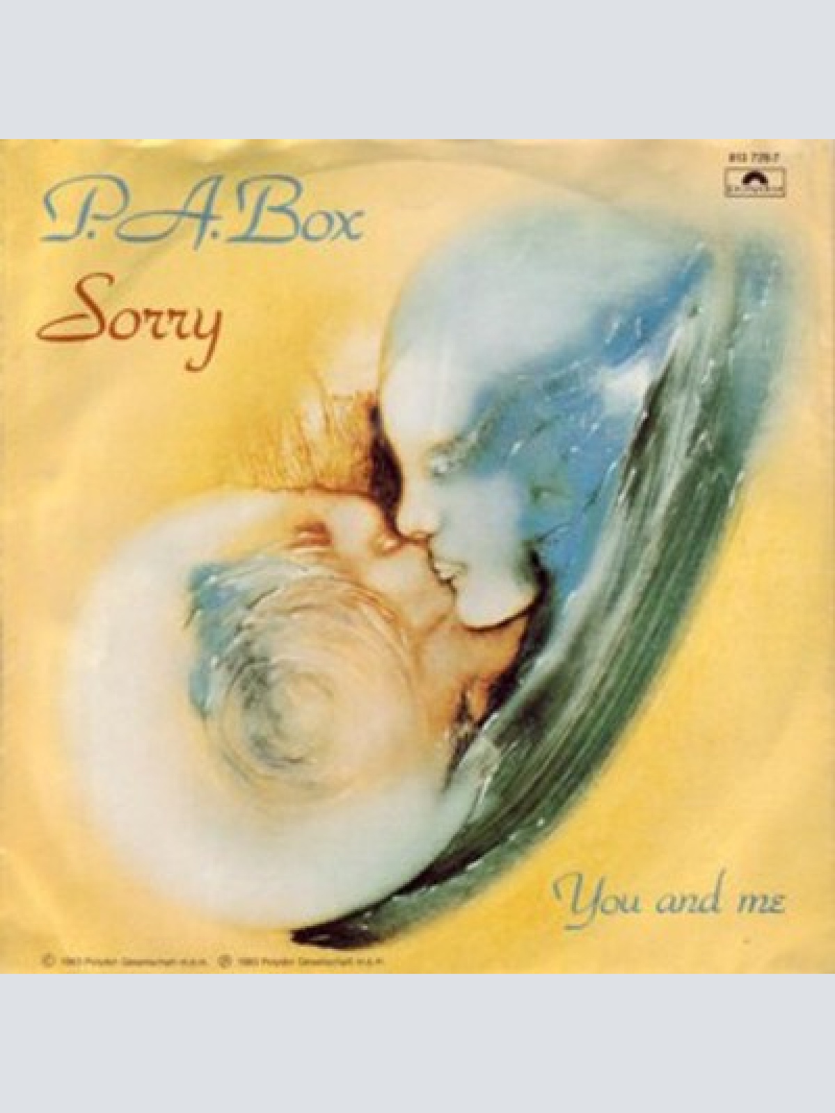 7" P. A. Box - Sorry