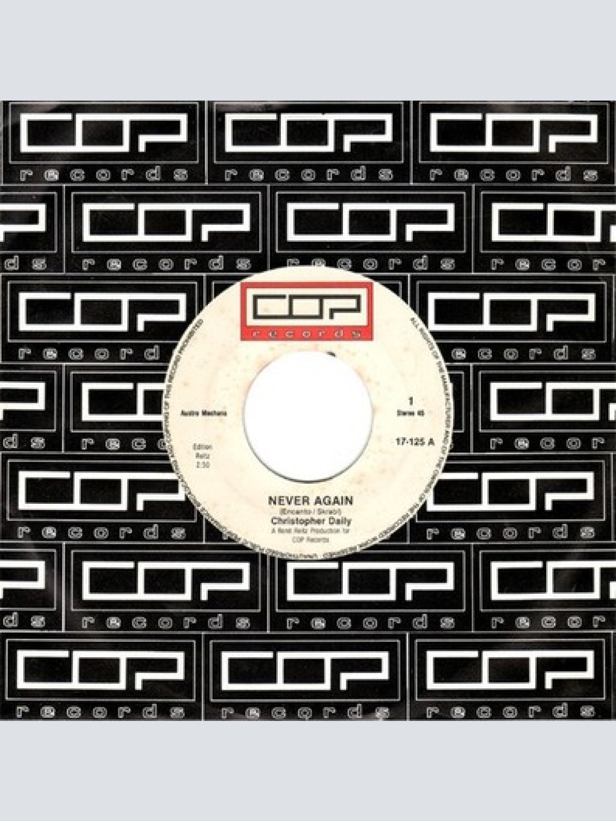 7" Christopher Daily - Never Again