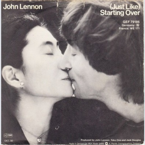 7", Single John Lennon - (Just Like) Starting Over