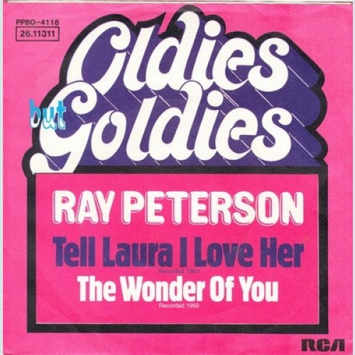 7", Mono Ray Peterson - Tell Laura I Love Her