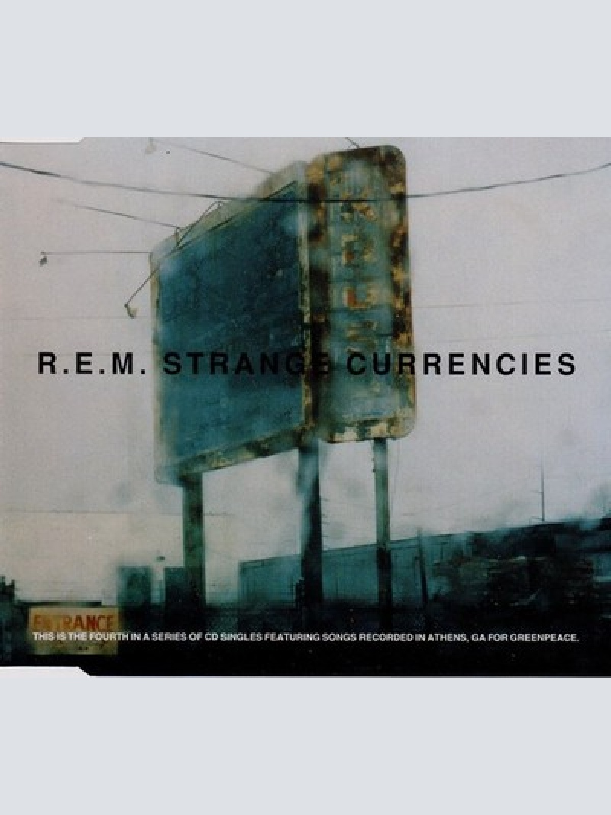 CD, Single R.E.M. - Strange Currencies