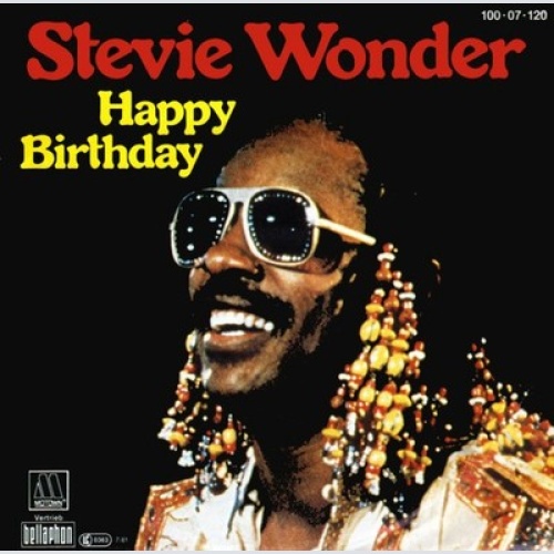 7", Single Stevie Wonder - Happy Birthday