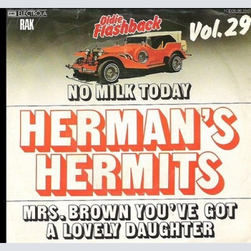 7", Single, RE Herman's Hermits - No Milk Today / Mrs. Brown You've Got A Lov...