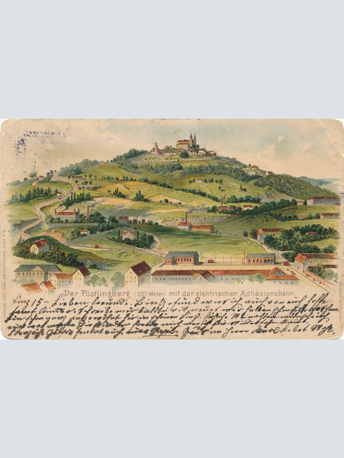 AK aus Linz Pöstlingberg Oberösterreich Ansichtskarte (16573)