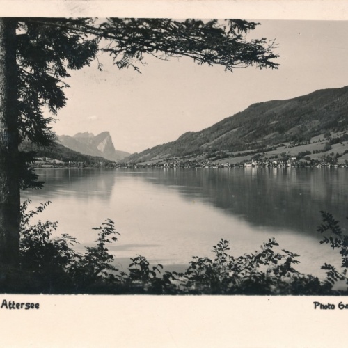 AK aus Unterach am Attersee Oberösterreich Ansichtskarte (16577)