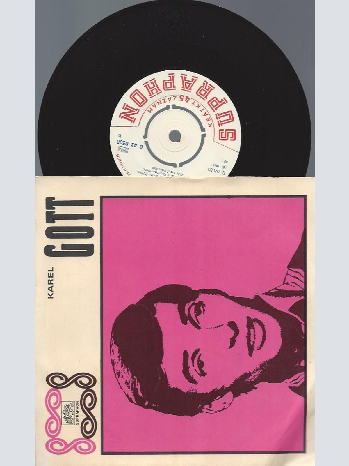 7" Karel Gott – Čas Růží (Delilah)