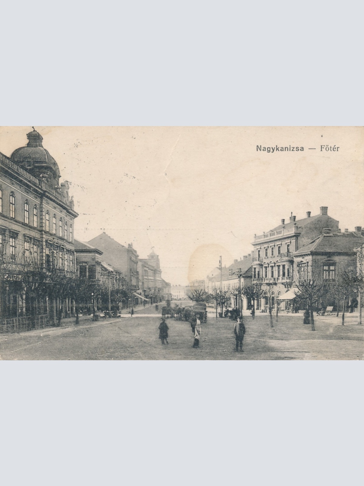 AK aus Nagykanizsa Föter Ungarn Ansichtskarte (16583)