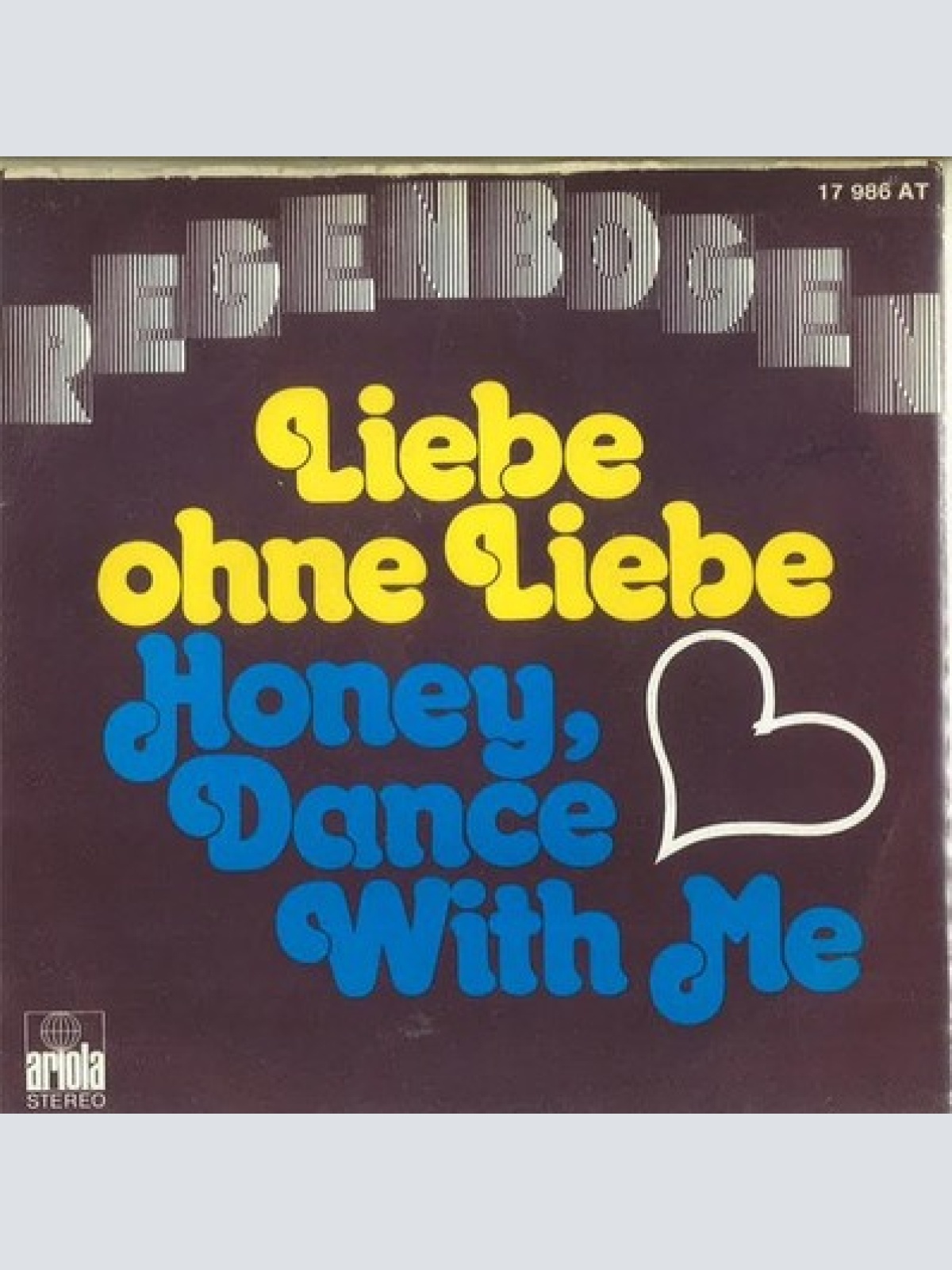 7", Single Regenbogen (3) - Liebe Ohne Liebe