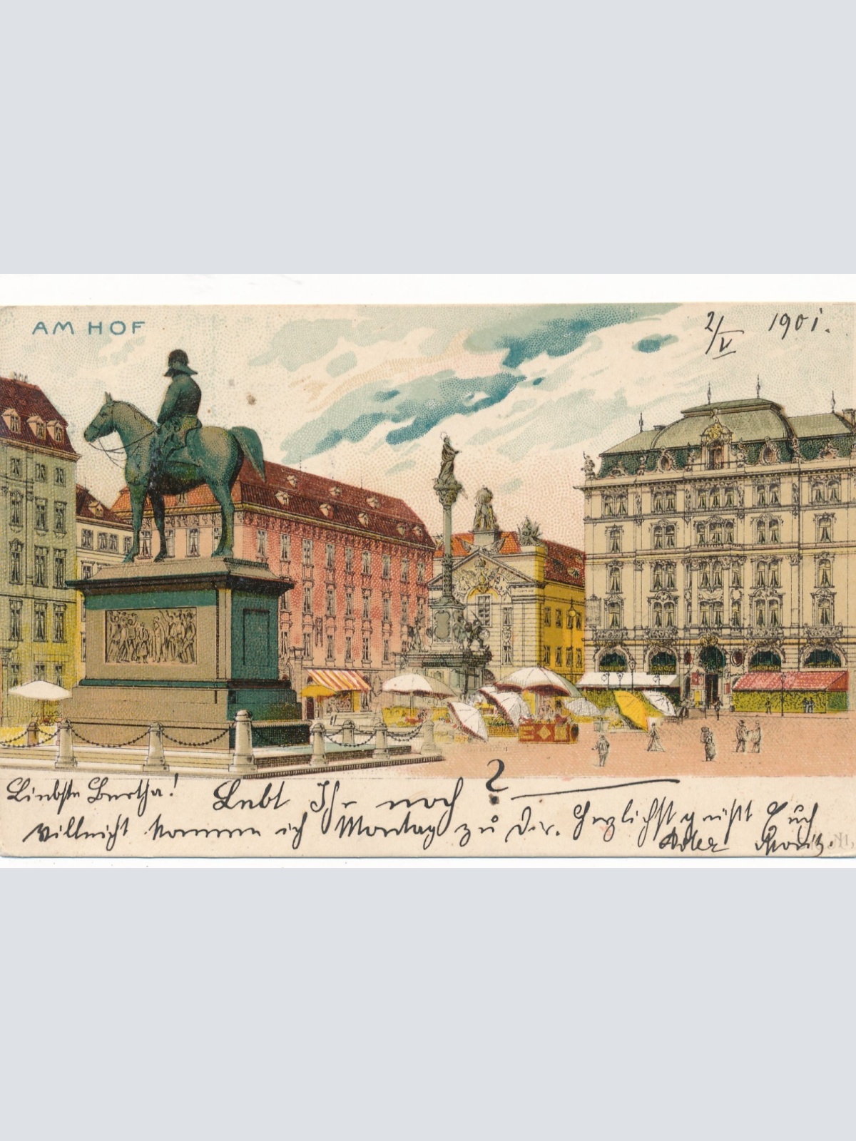 AK aus Wien am Hof Ansichtskarte (16770)
