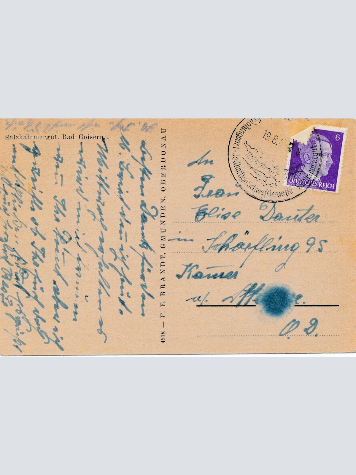 AK aus Bad Goisern Oberösterreich Ansichtskarte (16784)