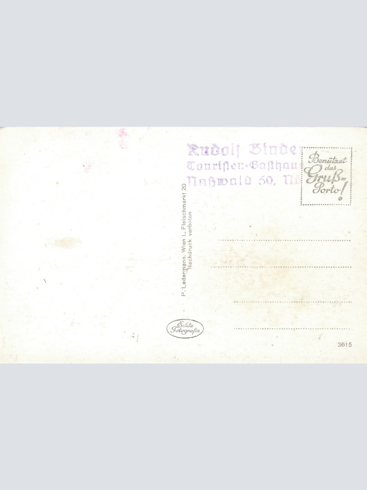 AK Reisstal Binderklamm Niederösterreich Ansichtskarte (16808)