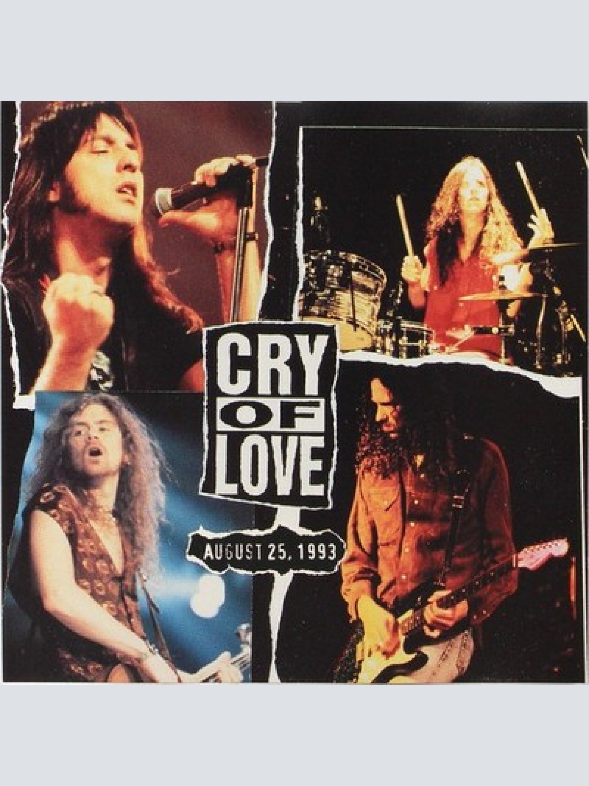 CD, EP, Promo Cry Of Love - August 25, 1993