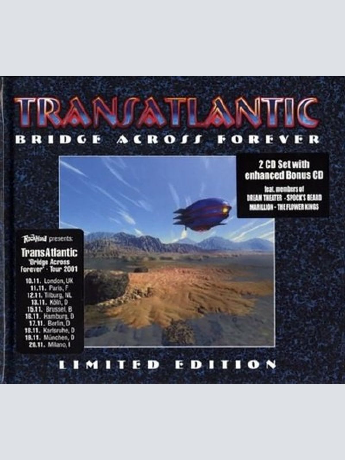 CD, Album + CD, Enh + Ltd, Dig TransAtlantic (2) - Bridge Across Forever