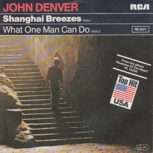 7", Single John Denver - Shanghai Breezes