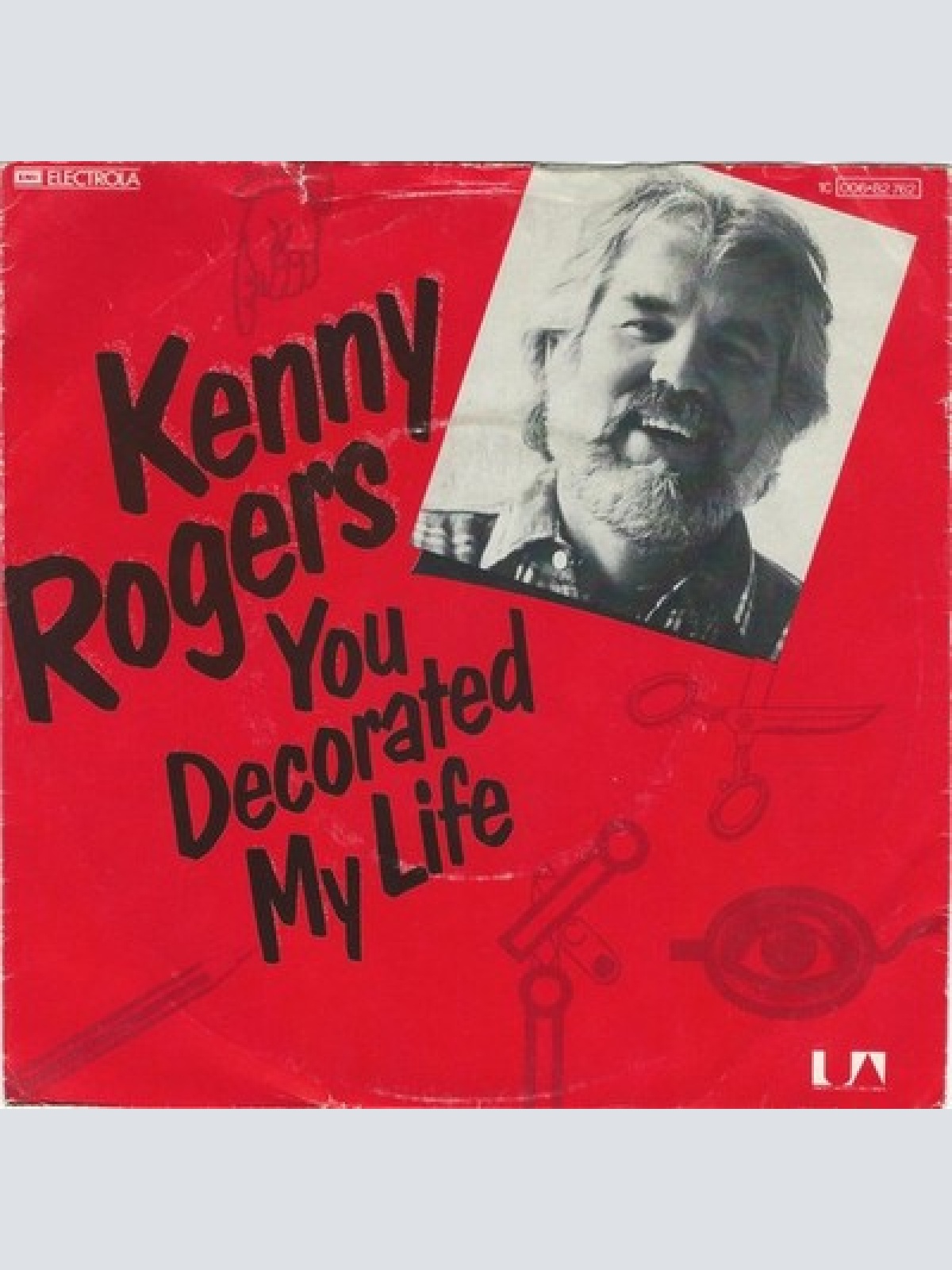 7" Kenny Rogers - You Decorated My Life