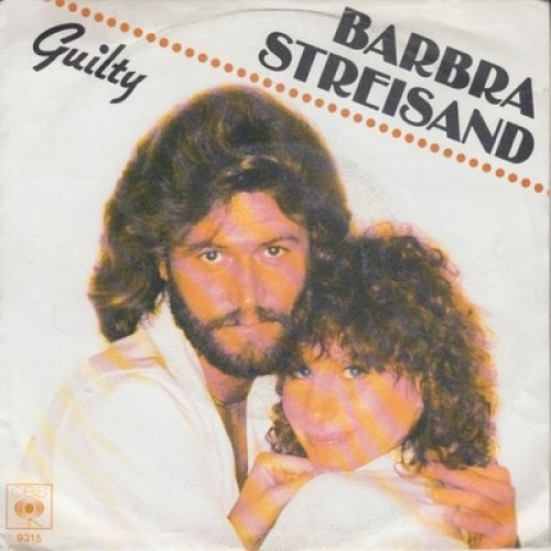 7", Single Barbra Streisand - Guilty
