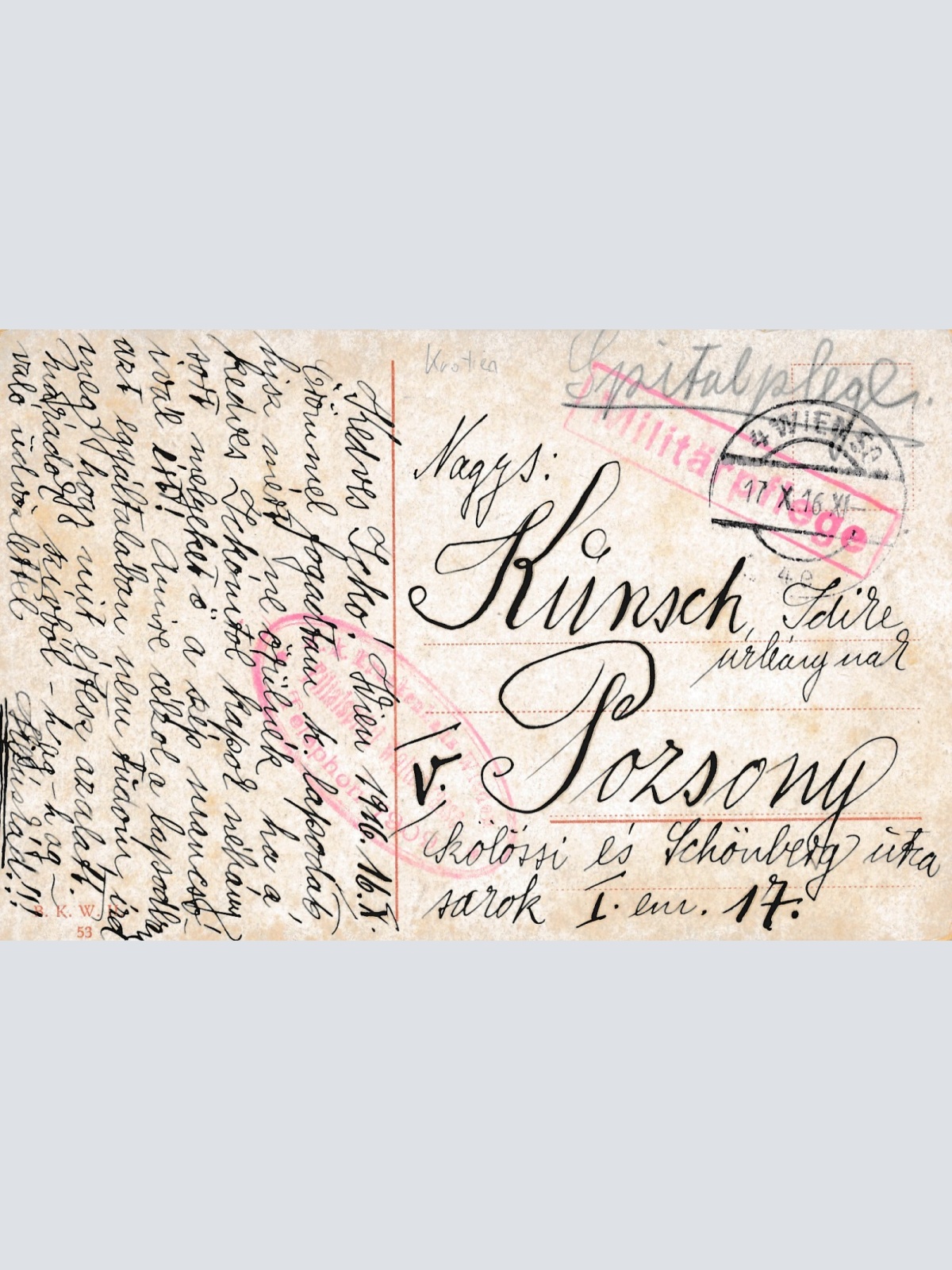 AK aus Wien Urania Ansichtskarte (16742)