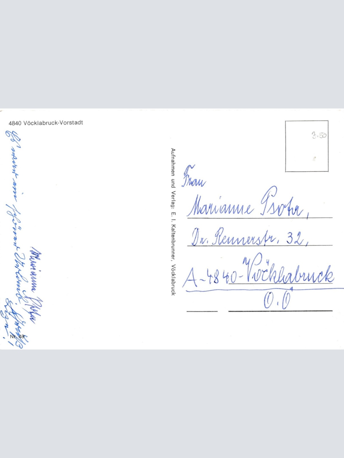 AK aus Vöcklabruck Oberösterreich Ansichtskarte (16860)