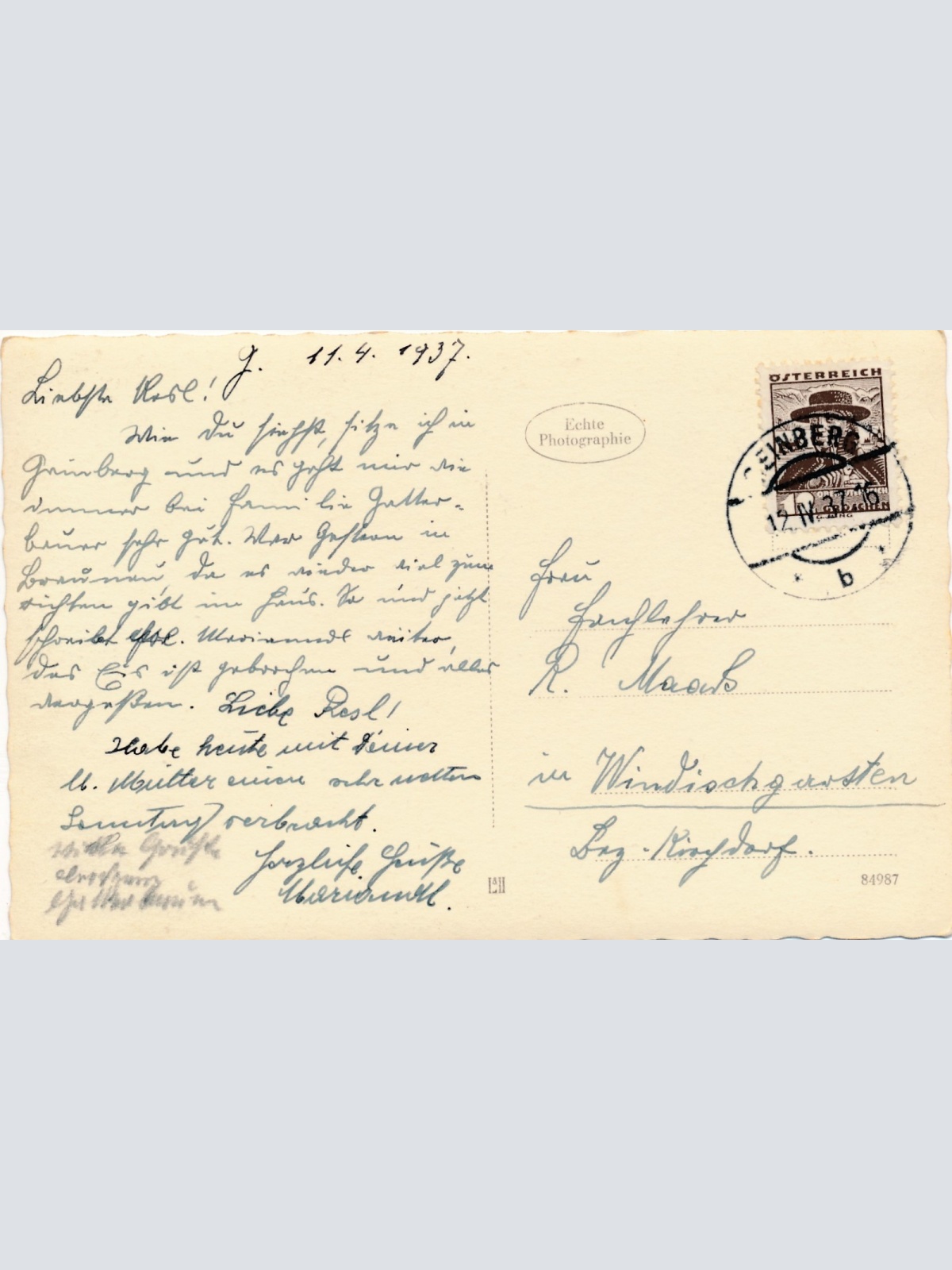 AK aus Geinberg Oberösterreich Ansichtskarte (16870)