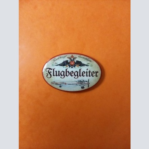 Nostalgie KuK Flaschenöffner Magnet Landesbefugter Flugbegleiter