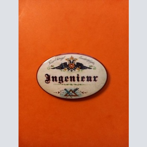 Nostalgie KuK Flaschenöffner Magnet Landesbefugter Ingenieur