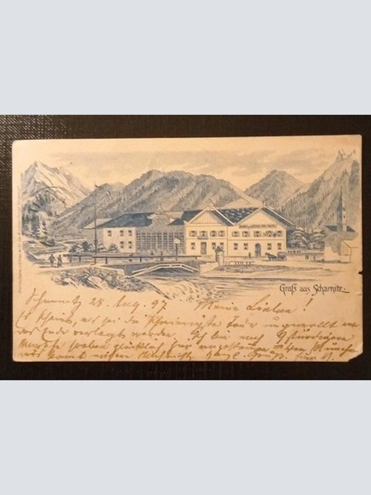 Scharnitz Sägewerk Innsbruck Mittenwald Tirol Gr K