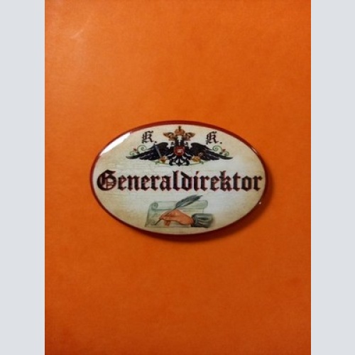 Nostalgie KuK Flaschenöffner Magnet Generaldirektor