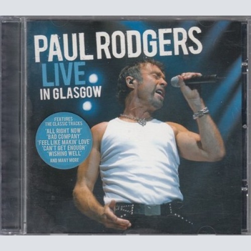 CD, Album Paul Rodgers - Live In Glasgow