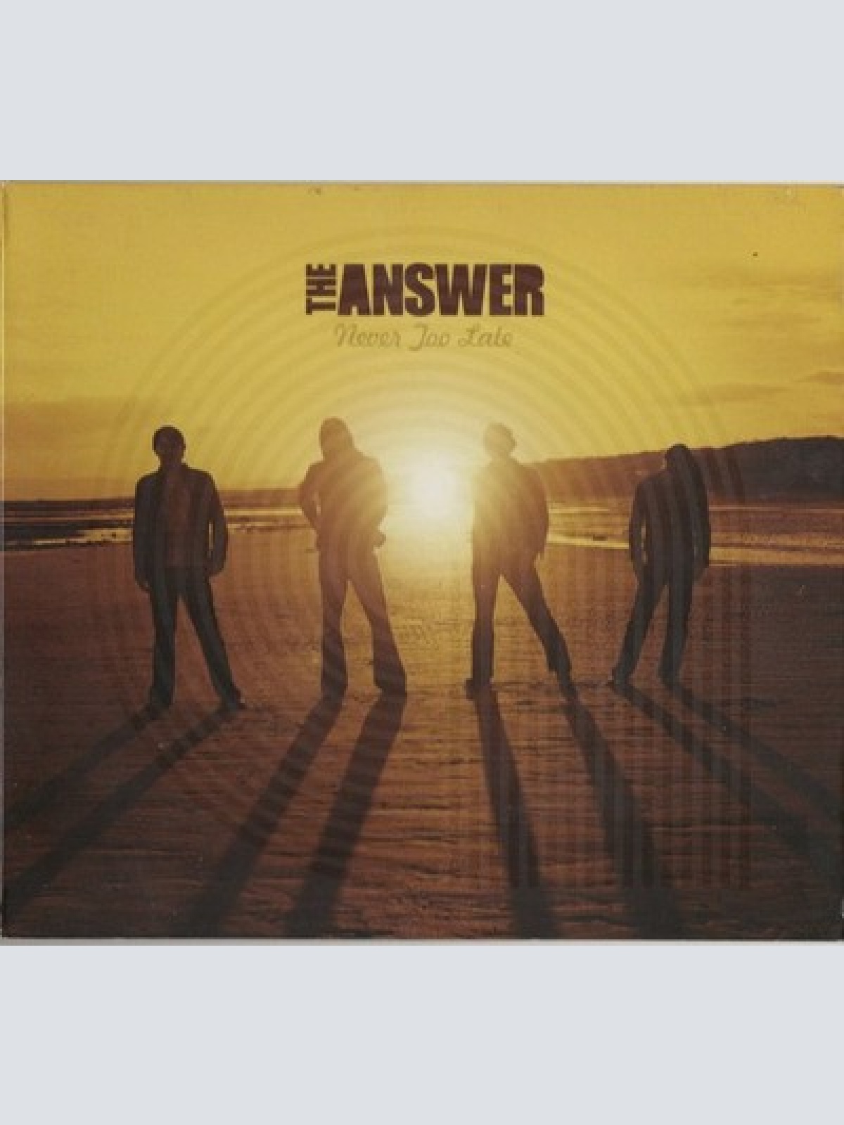 CD, Maxi, Enh The Answer (3) - Never Too Late