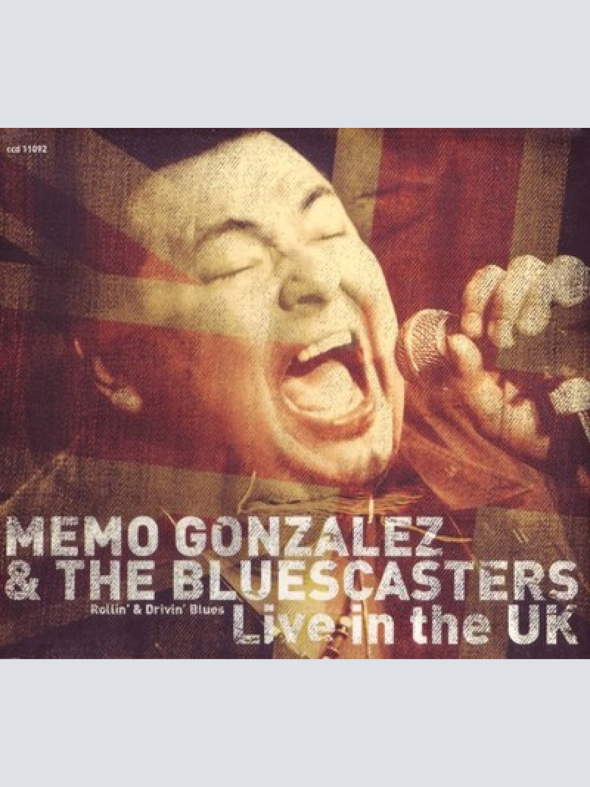 CD, Album Memo Gonzalez & The Bluescasters - Live In The UK