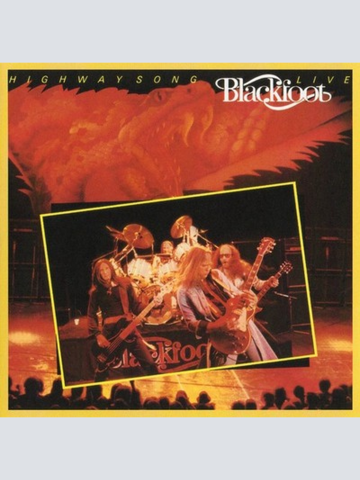 CD, Album, RE Blackfoot (3) - Highway Song Live
