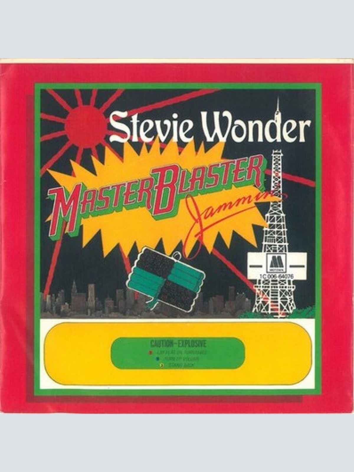 7", Single Stevie Wonder - Master Blaster (Jammin')