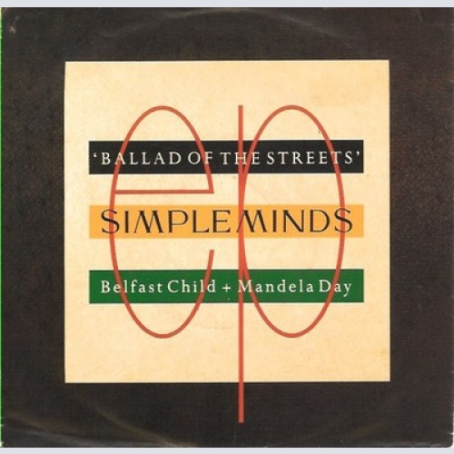 7", Single Simple Minds - Ballad Of The Streets
