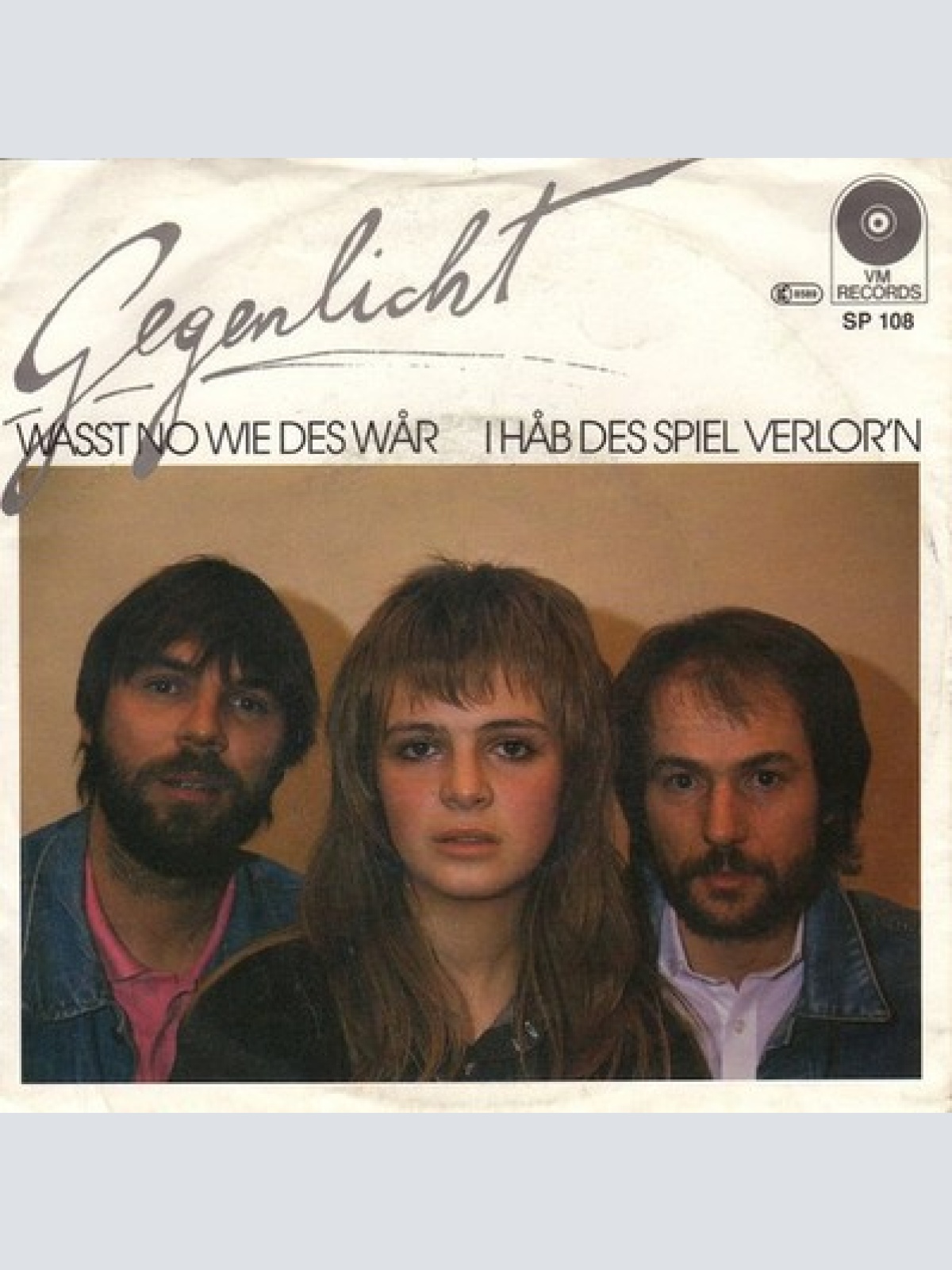 7", Single Gegenlicht - Wasst No Wie Des Wår