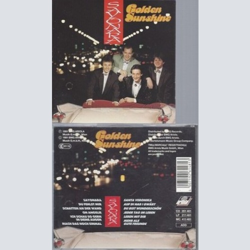 CD--GOLDEN SUNSHINE - CD -- SAYONARA