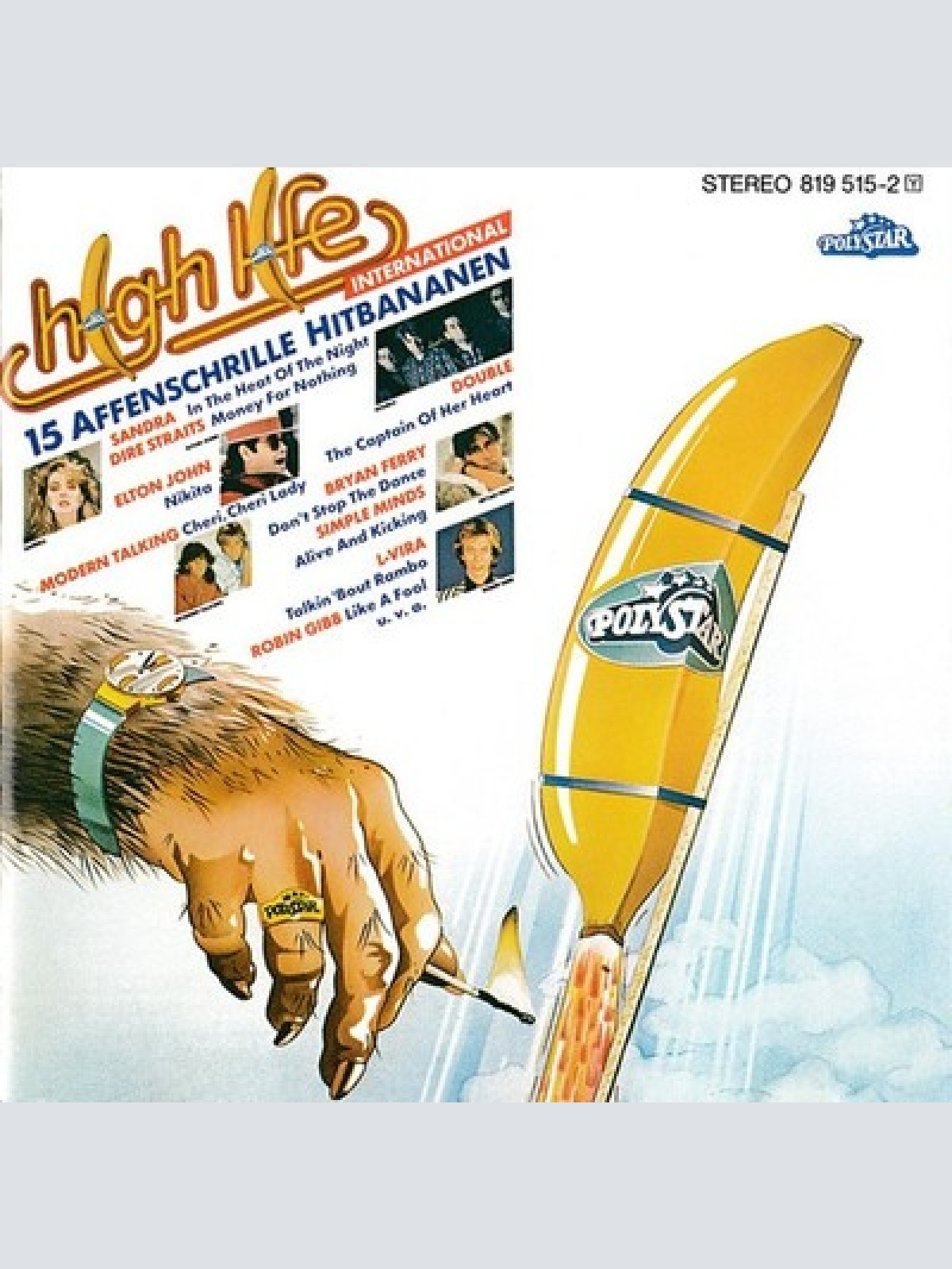 CD, Comp Various - High Life - 15 Affenschrille Hitbananen