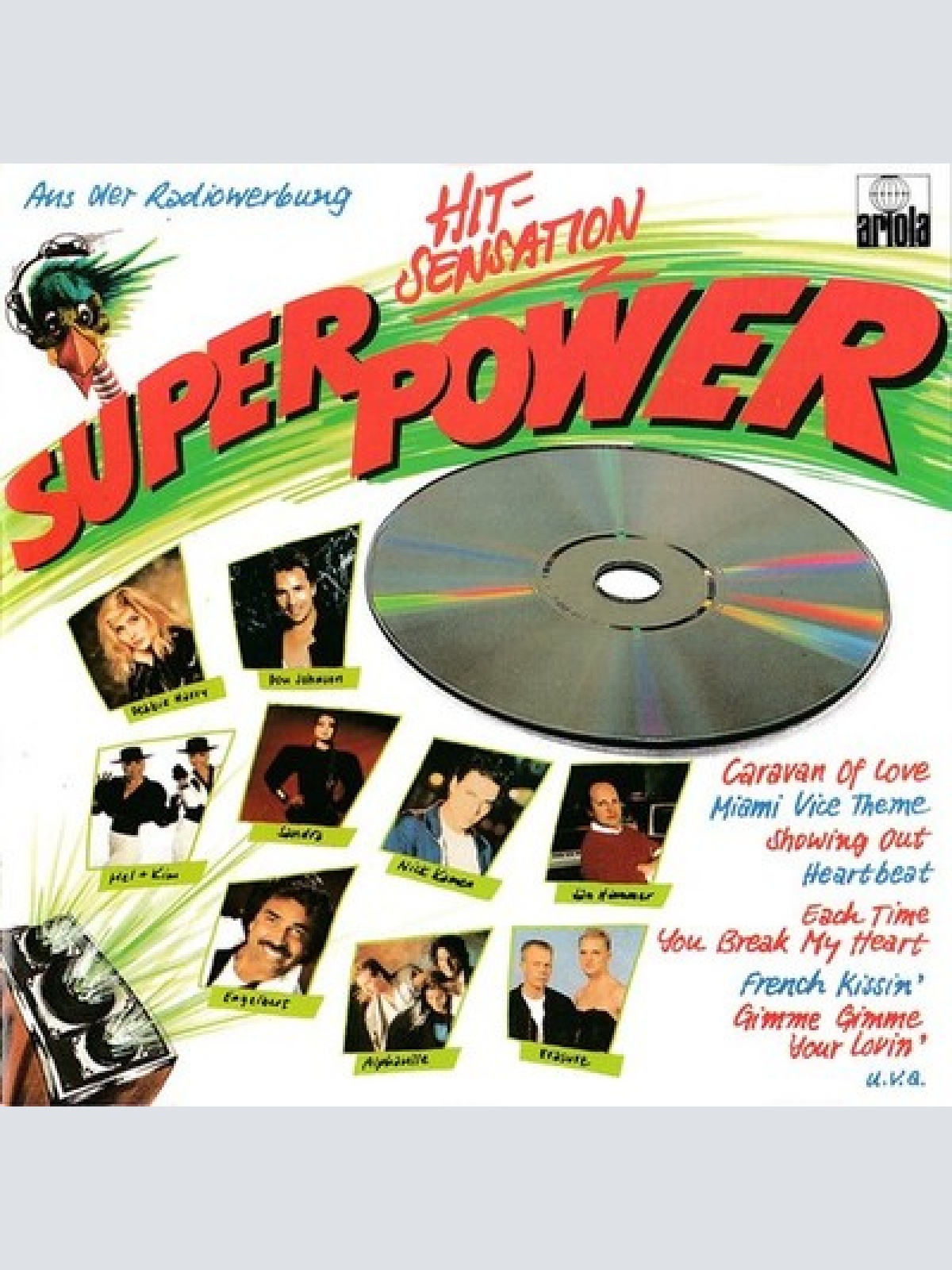 CD, Comp Various - Super Power Hit-Sensation
