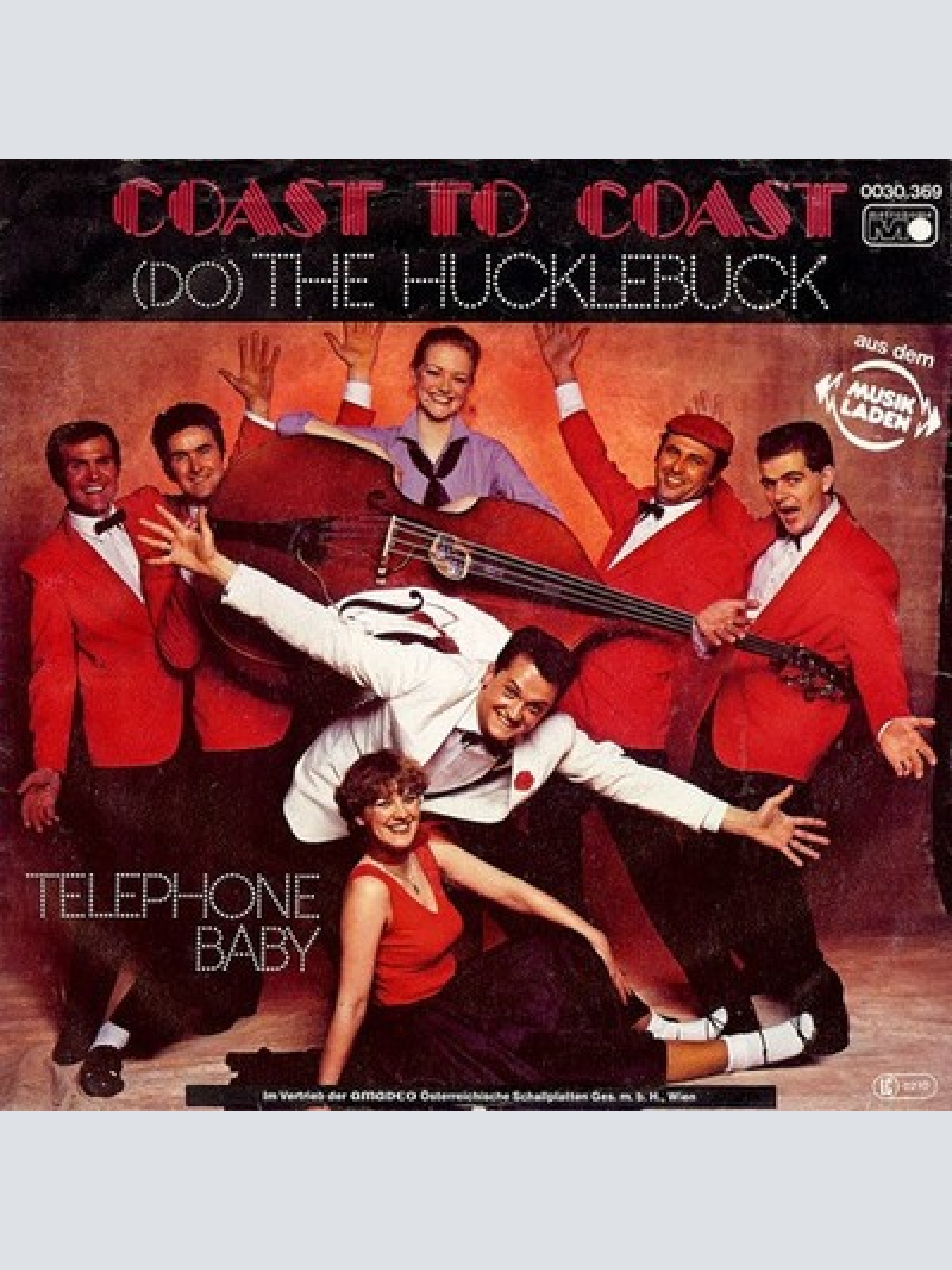 7", Single Coast To Coast - (Do) The Hucklebuck